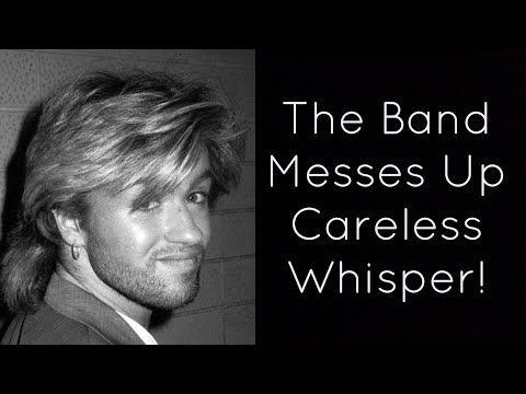 George Michael talks about a rare band mistake at the Apollo (1985)