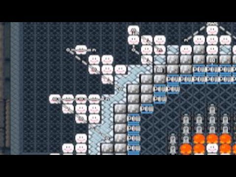 Steel Castle (Intense) by jeanbatman - SUPER MARIO MAKER - NO COMMENTARY 1AV