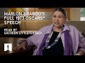 Sacheen Littlefeather Reads Marlon Brando’s Full 1973 Oscars® Speech