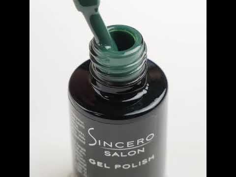 SINCERO SALON gelinis nagų lakas GREEN MONSTER, 695, 6 ml