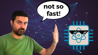 Can quantum computers break the speed of information?