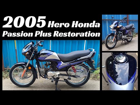 Reviving A Classic: 2005 Hero Honda Passion Restoration | Revive Your Old Ride & Hit The Road Again!