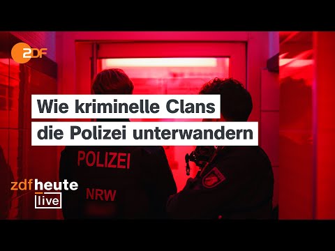 Exklusiv: So nutzen kriminelle Clans ihre Kontakte zur Polizei | Ex-Ermittler bei ZDFheute live