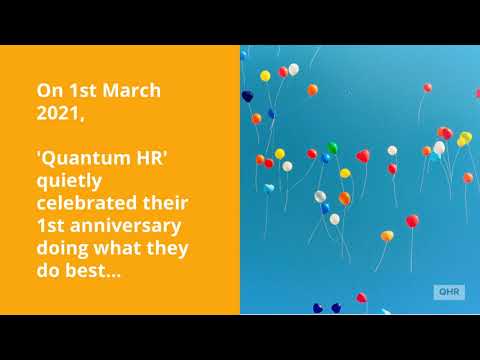 QHR 1st Birthday