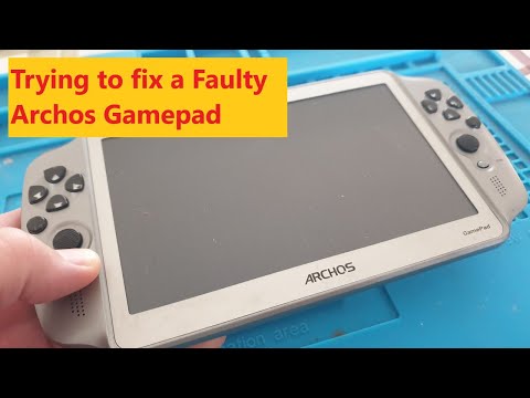 Trying to fix a faulty Archos Gamepad that will not turn on