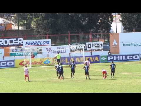 el gol de penal de los andes vs juventud unida.