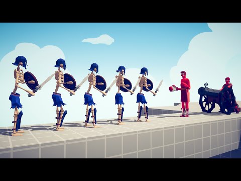 BOXER & CANNON vs 5x EVERY UNIT - Totally Accurate Battle Simulator TABS
