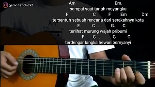 Download lagu Kunci Gitar UJUNG ASPAL PONDOK GEDE - Iwan Fals | Kunci gitar Mudah mp3