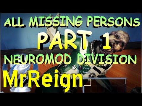 Prey - All Missing Persons & Volunteers Part 1 - Neuromod Division - Missing Persons Guide