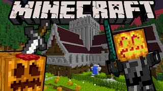 Minecraft 1.8 Bane of the Pumpkin Lord Adventure Map Mystery ENDING Boss Fight Finale