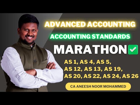 ADVANCED ACCOUNTING | ACCOUNTING STANDARDS | MARATHON | SEPT 2025 | CA ANM |