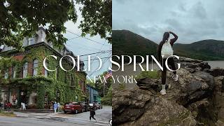 NYC DIARIES | cold spring day trip from nyc (no car!), hiking & shopping in the hudson valley