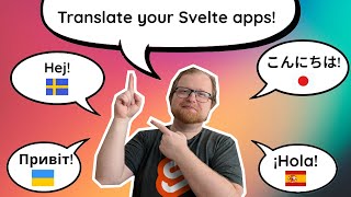 Translate your Svelte and SvelteKit applications the easy way - full tutorial