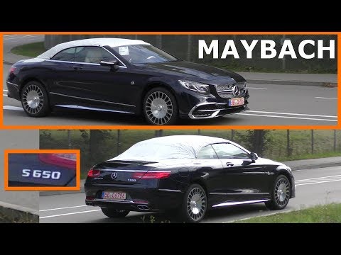 Mercedes-Maybach S650 Cabriolet V12, einer von 300 - brandnew Maybach S650 Cabrio - one of 300