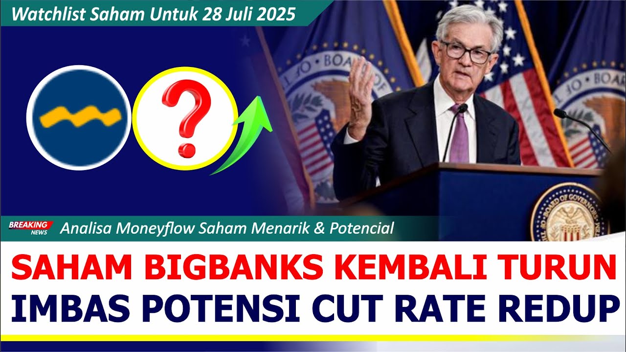 Alasan Bigbanks Belum Mampu Rebound! Simak Analisa BBRI BBNI BMRI BBCA & 4 Saham Menarik Lainnya