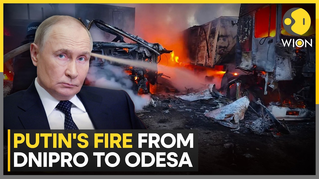 Russia-Ukraine War: Putin Burns Dnipro To Zaporizhzhia To Odesa | WION