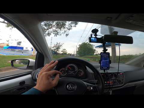 SEGUNDA-FEIRA DE UBER EM UBERABA | Como foi o dia com o VW Up! TSI? | POV 4K