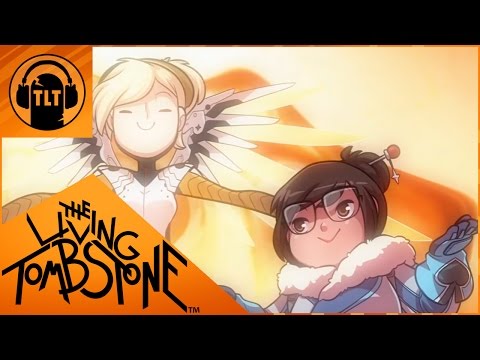 No Mercy- #Overwatch Original Song by The Living Tombstone (Feat. BlackGryphon & LittleJayneyCakes) Video