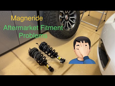 Aftermarket Magneride shocks fitment problems