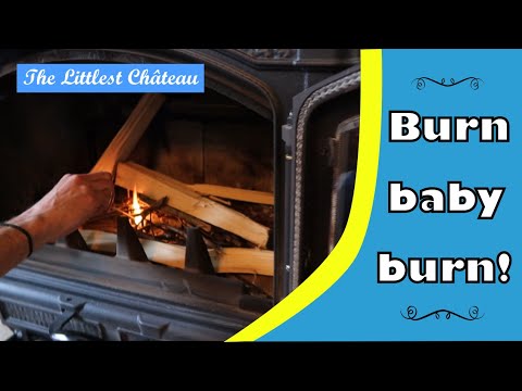 How we light our woodburner - The Littlest Chateau