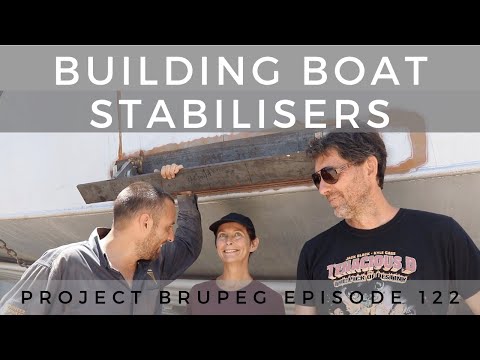 Building boat stabilisers part 1 - Project Brupeg Ep. 122