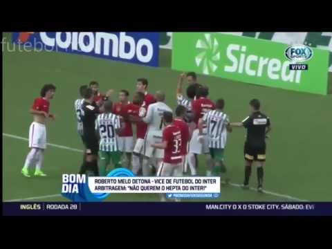 Juventude 1 x 0 Internacional Em Jogo Polêmico Inter fica perto da Zona de Rebaixamento