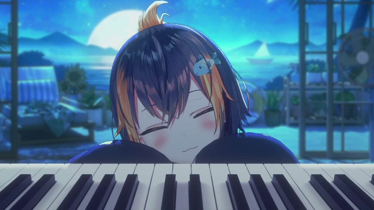 🎹‧˚₊  playing piano until i fall asleep (no talking)┆寝るまでピアノ弾きます。