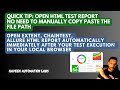 Quick Tip Open HTML Test Report Extent And Allure Report Automatically After Your Test Execution