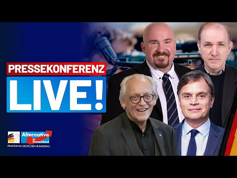 LIVE: Pressekonferenz der AfD-Fraktion - Diese Woche im Bundestag