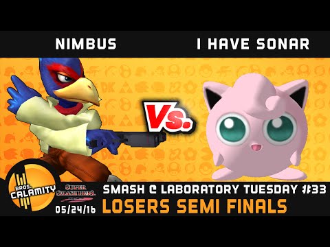S@LT #33 | I Have Sonar (Jiggs) vs Nimbus (Fox, Falco) - Losers Semi Finals - SSBM