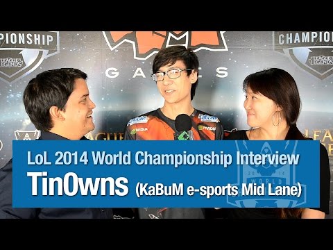 2014 World Championship Interview - Tin0wns (KaBuM Mid Lane)