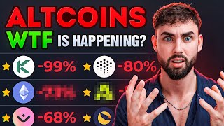 Altcoins Are SHUTTING DOWN! Get OUT of Them Before It’s Too Late!