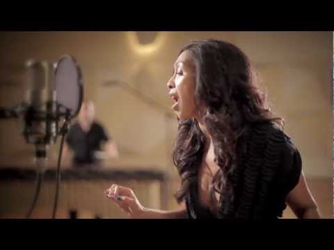 Robyn Loau recording Wuthering Heights live at Trackdown Scoring Stage - Australia