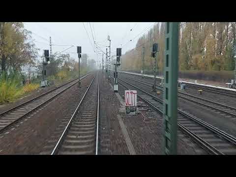 Führerstandsmitfahrt, BR140, Berlin Moabit nach Brandenburg / Trains ride /  cab cabview film