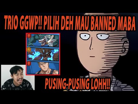 🔥🔥TUMBALKAN TRIO GGWP!! BIAR SEKALIAN PUSING DEH LAWANYA!! - ONE PUNCH MAN The Strongest