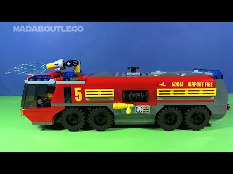 LEGO City - 60061 - Jeu De Construction - Le Camion De Pompiers De  L'aéroport - Boutique en ligne 100% fiable.