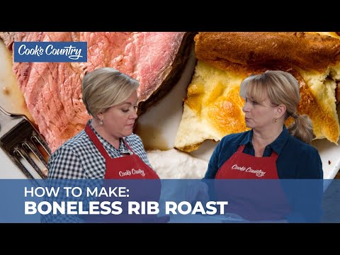 How to Make a Stunning Boneless Rib Roast with...