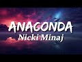 Nicki Minaj - Anaconda (Clean - Lyrics)