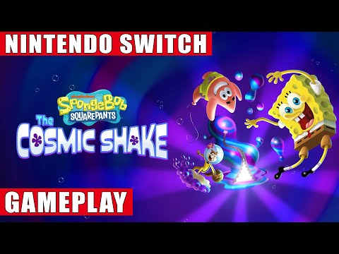 SpongeBob SquarePants: The Cosmic Shake Nintendo Switch Gameplay