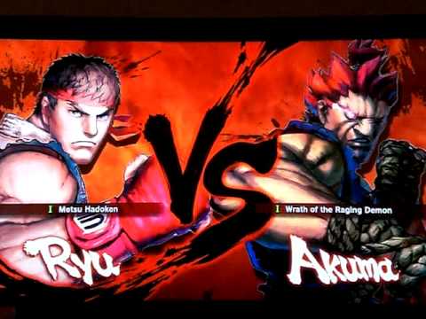 Fujino [Akuma] vs kisaran [Ryu] SUPER STREET FIGHTER 4 - Japanese Online Ranked Matches