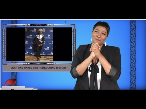 Deaf Man makes GSU homecoming history (ASL - 10.6.19)