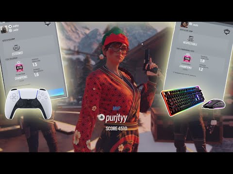 12x PS5 CHAMPION PLAYS PC... (BEST CONSOLE TURNED PC CHAMPION) Rainbow Six Siege Ranked Highlights