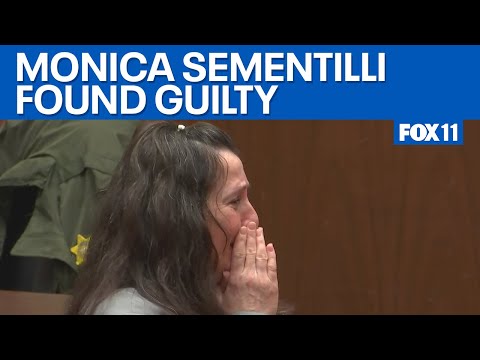 Monica Sementilli reacts to guilty verdict