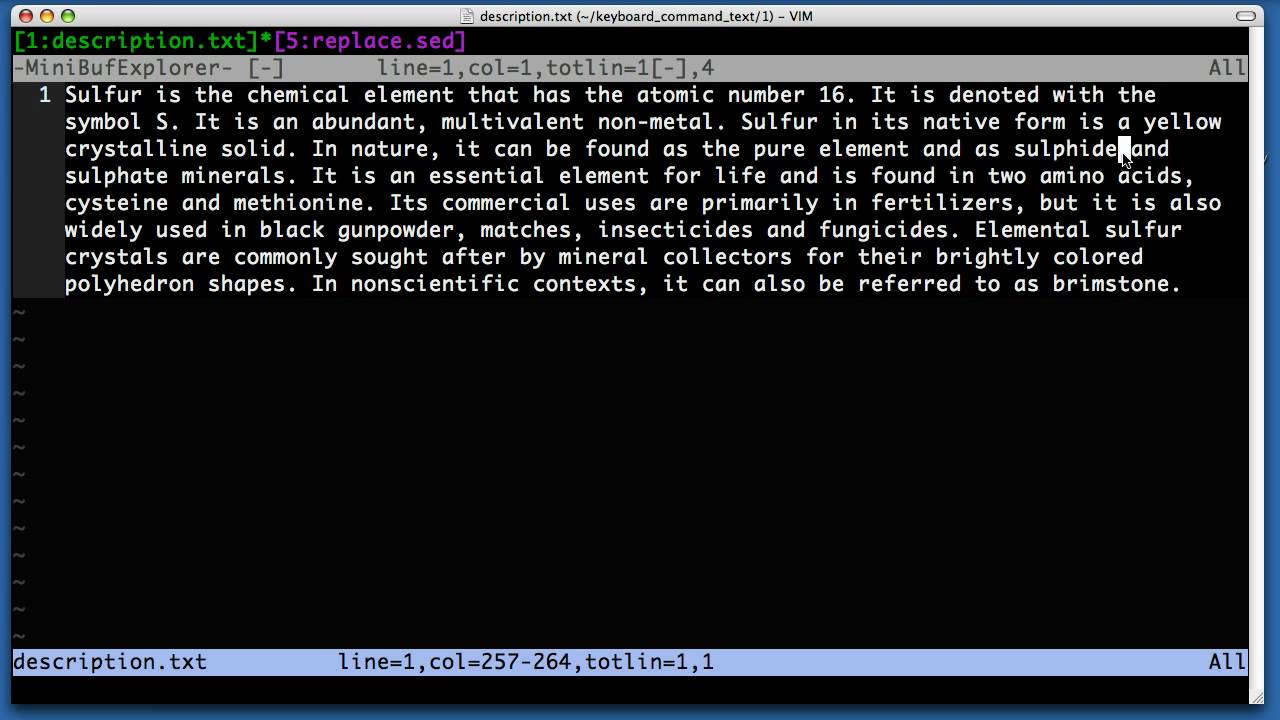 Using sed to update text and images in the command line