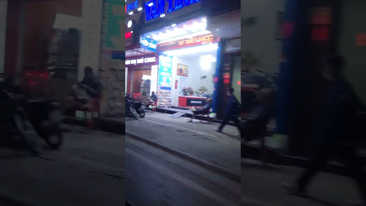 Hai Phong Vietnam Friday night.