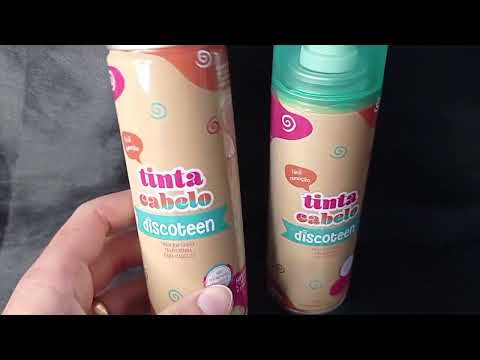 SPRAY TINTA PARA CABELOS DISCOTEEN VERDE 150ML