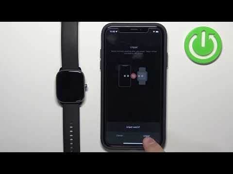 How to Unpair Amazfit GTS 4 Mini from iPhone?