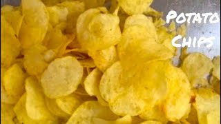 How to make potato chips | How to make potato chips at home| Potato chips recipe