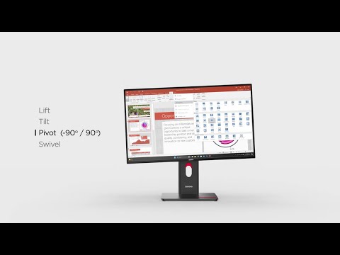 Монітор Lenovo 27" ThinkVision T27-40 (64A5MAT6UA) IPS Black 120Hz