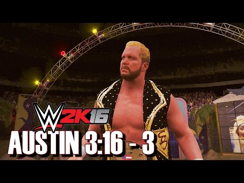 WWE 2K16: 2K Showcase - Austin 316 (Walkthrough) - 3 [Bonus Match]